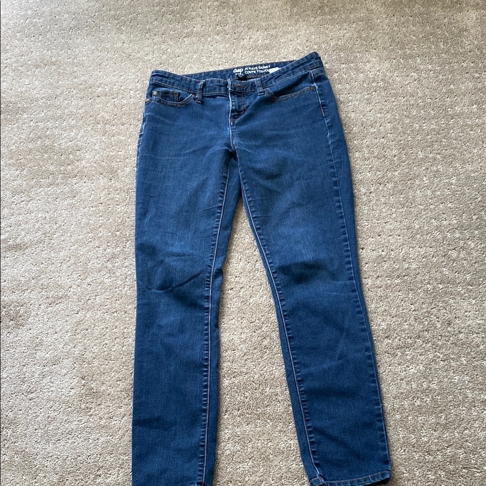 GAP Women's Skinny Jeans in Deep Blue
